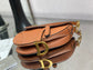 Dior Saddle 馬鞍包-手掌紋-小號焦糖棕色-19.5cm