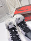 N1KE-WMNS Air Jordan 1 男女同款 毛毛款 灰色