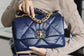 Chanel 19Bag-小號深藍
