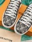 路L家-Vuitton x 草間彌生 經典小白鞋 灰色