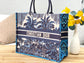 Dior Book Tote-大號41.5cm-夏日椰林