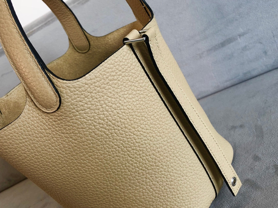 Hermes Picotin 18-TC-風衣灰-銀扣