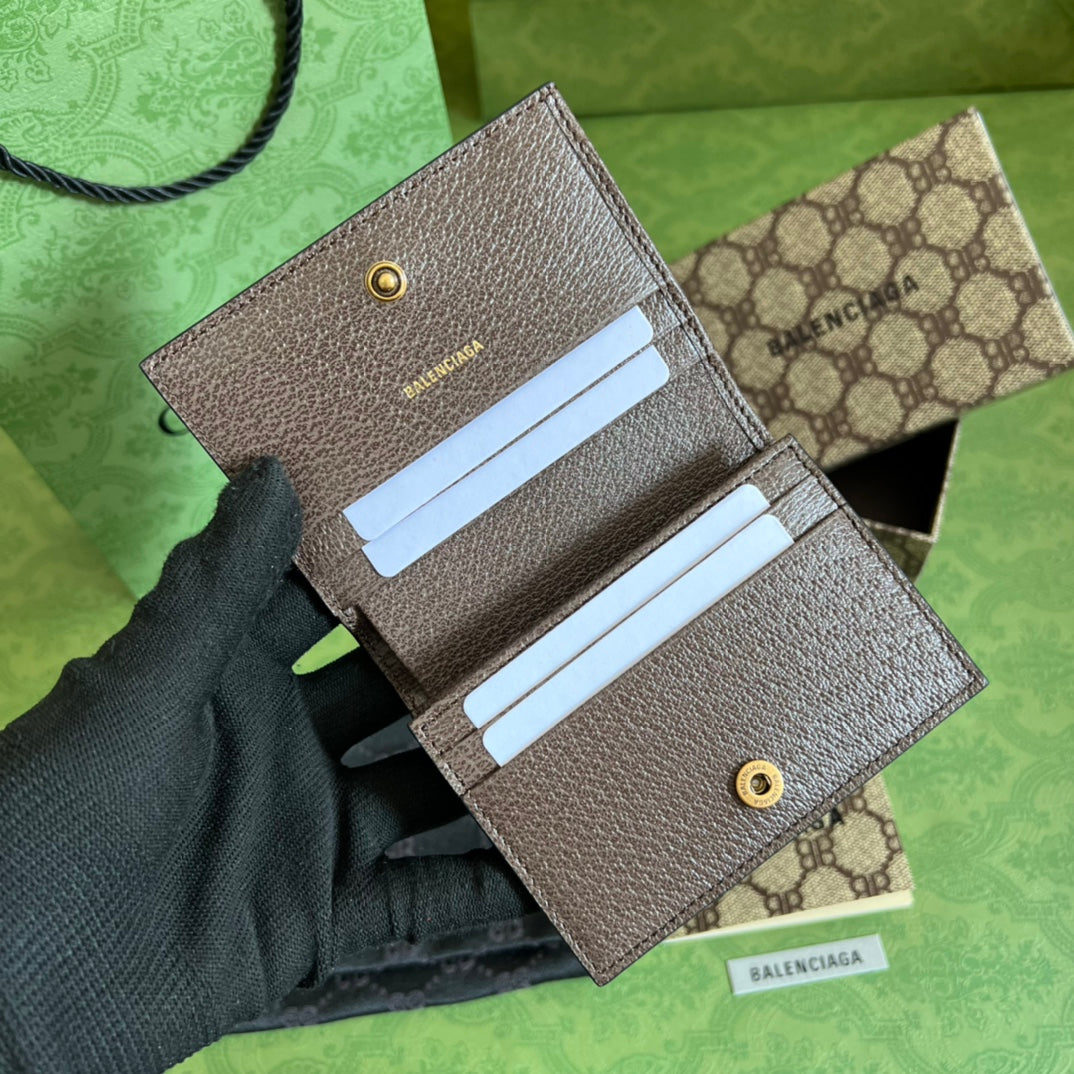 Gucci x Balenciaga 聯名短夾
