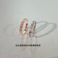 Cartier Love 細版滿天星戒指