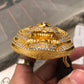 古G家-金虎頭皮帶-4.0cm