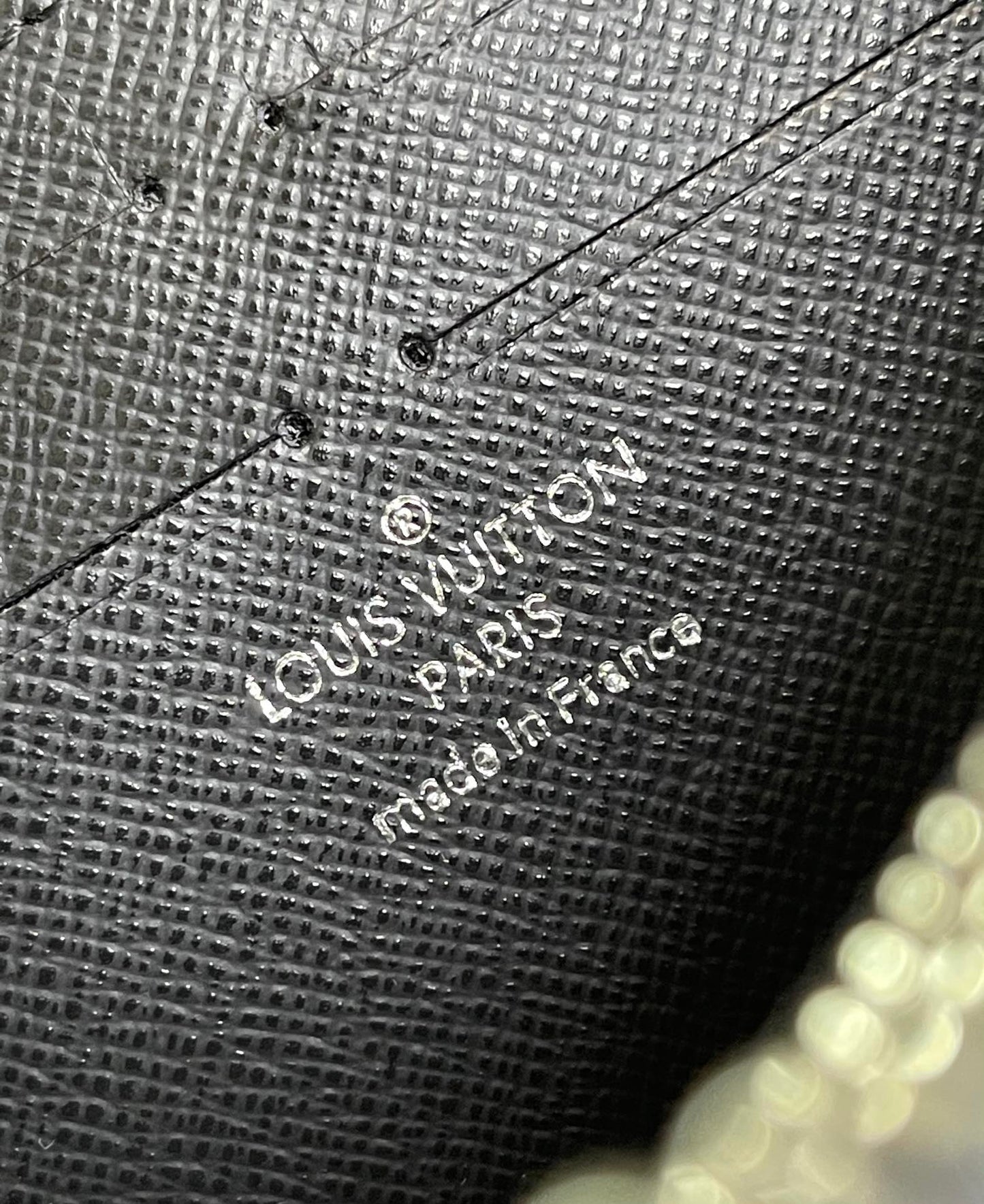 LV N60017黑色十字紋 ZIPPY 男款拉鍊長夾
