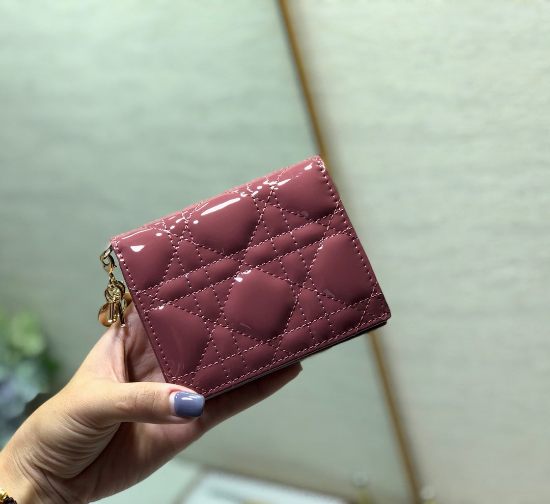 Dior 藤格紋卡包-11*9cm