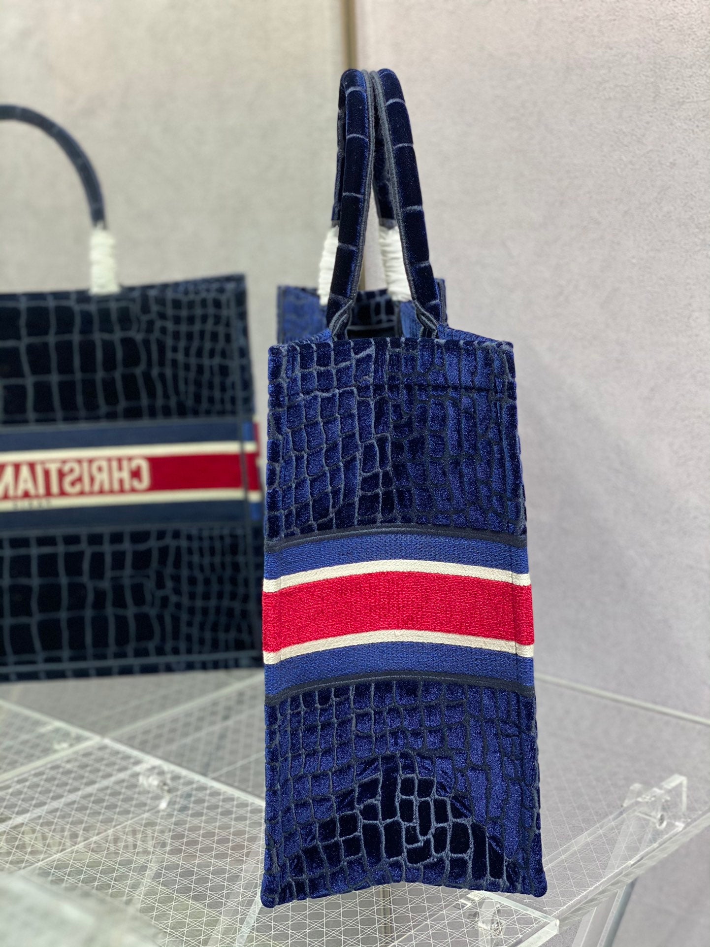 Dior Book Tote-大號41.5cm-鱷魚紋