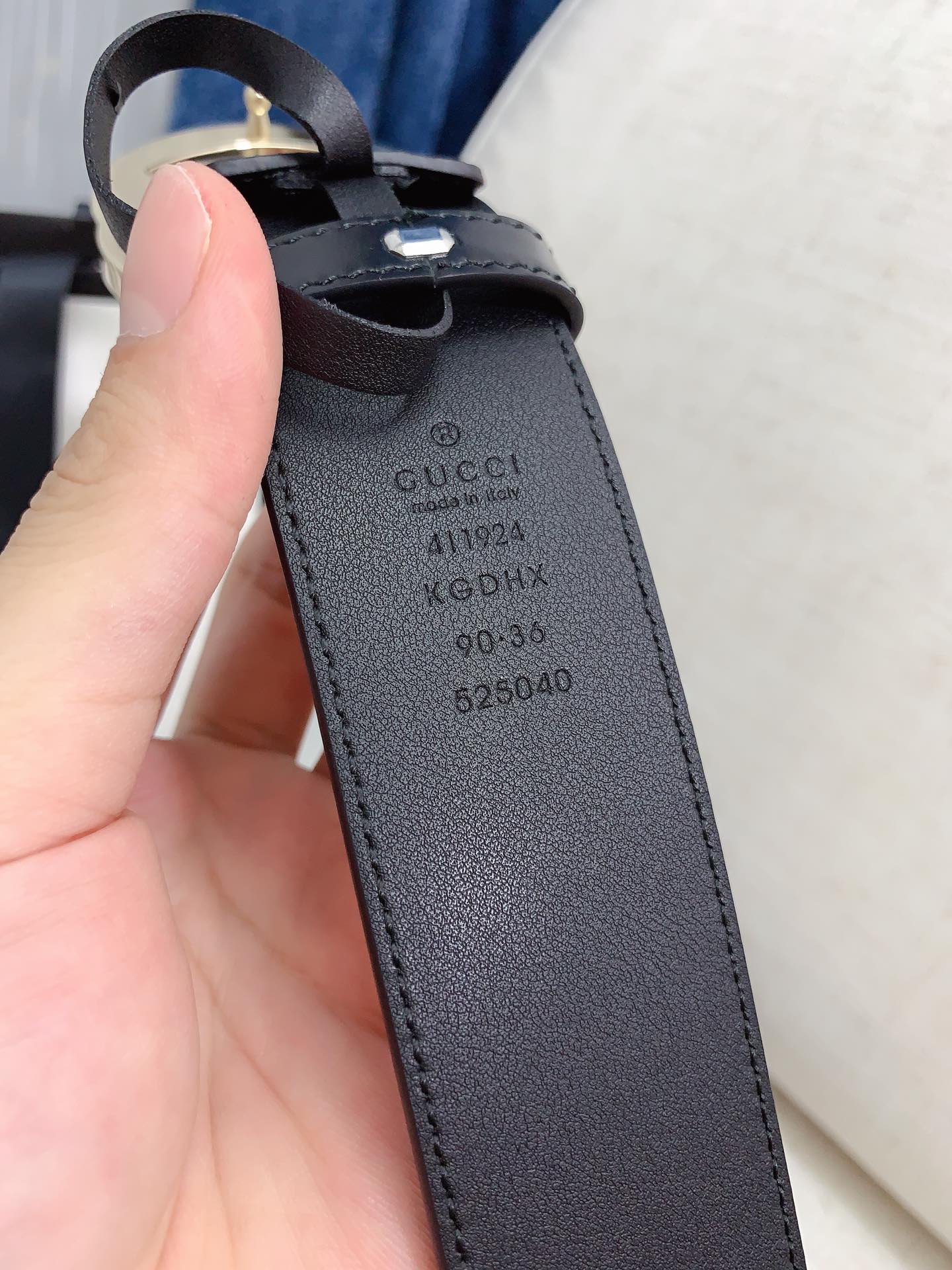 古G家-皮帶-4.0cm-男款
