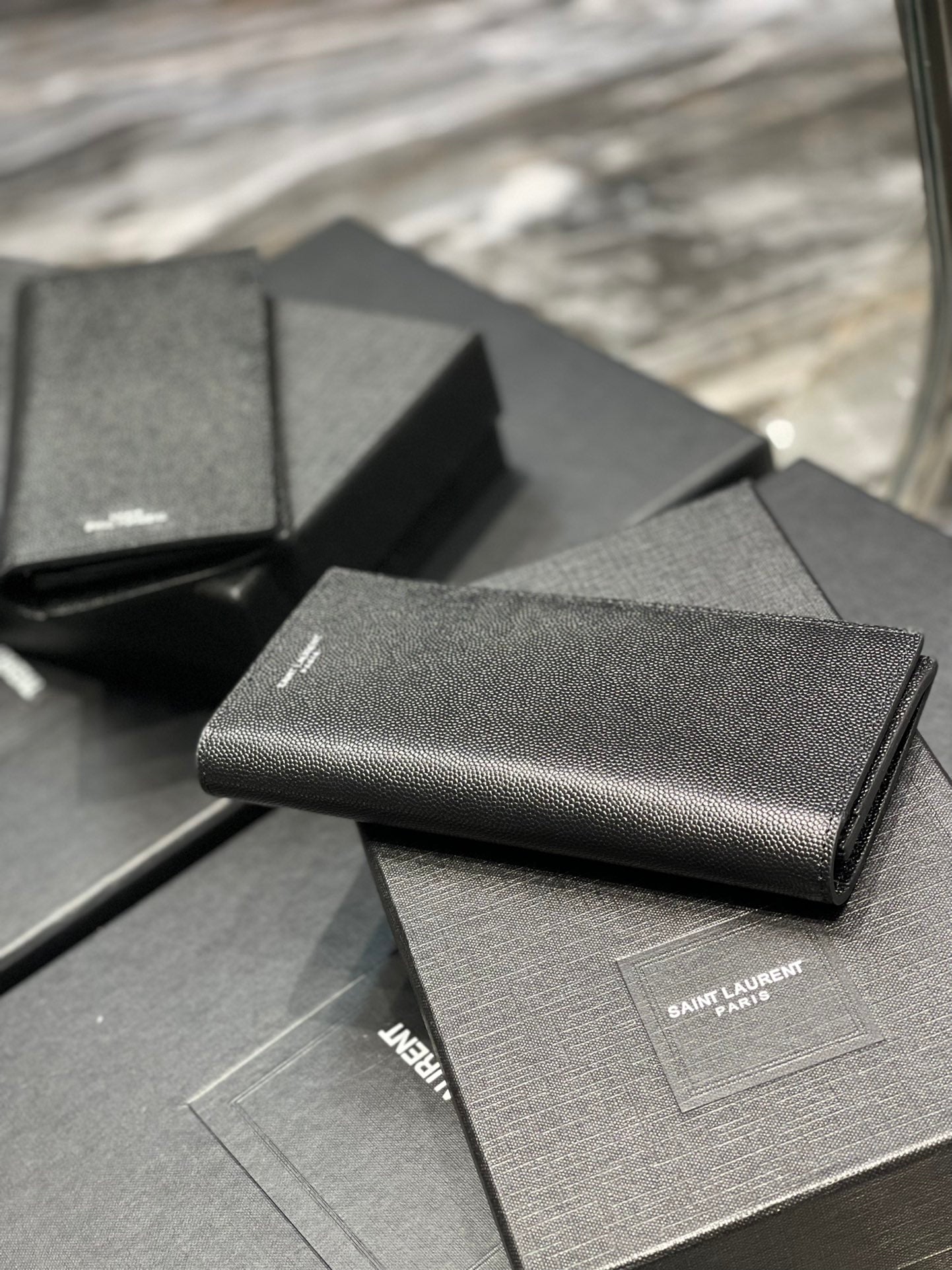 YSL 男士長夾