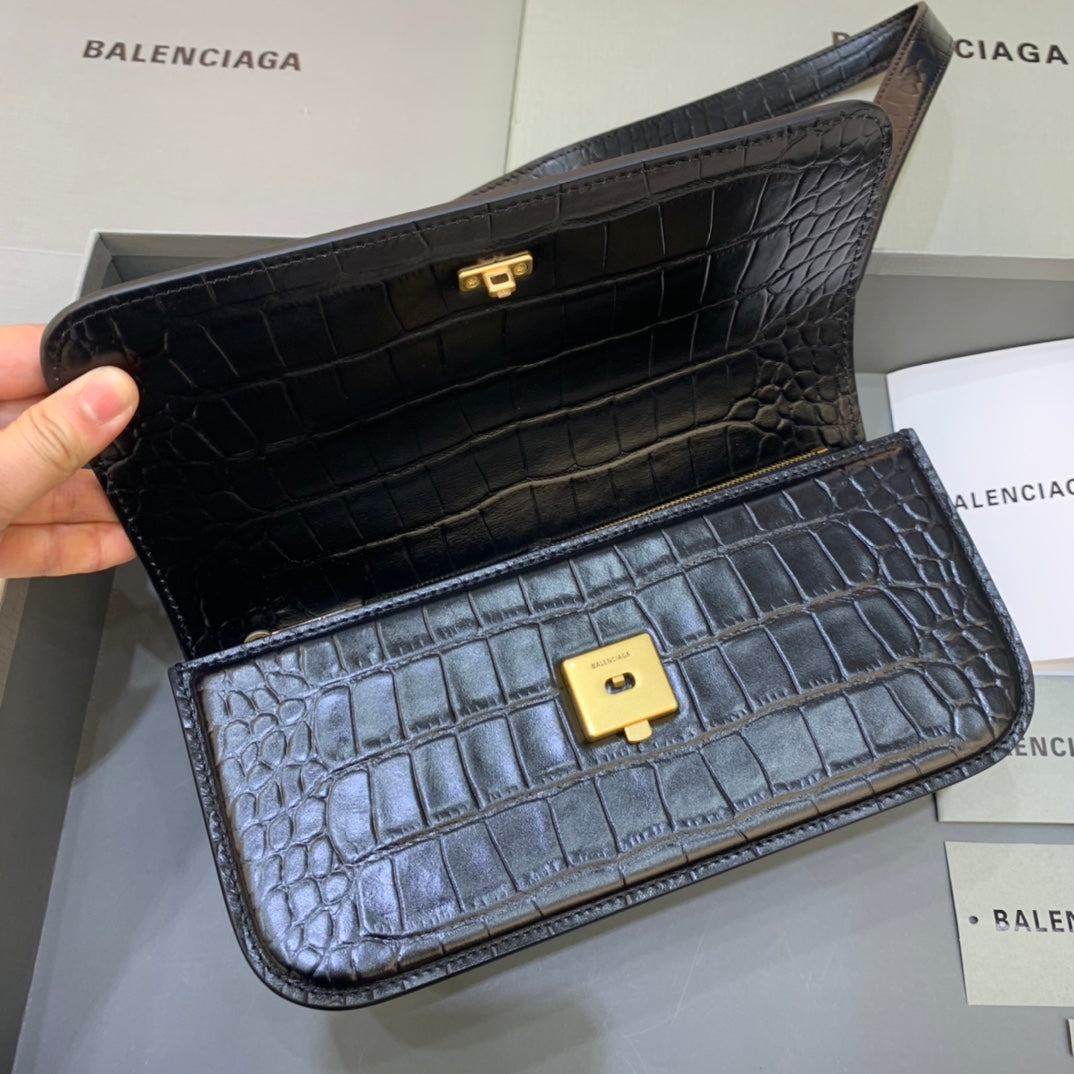 巴黎世-Gossip Bag 斜背包-大號23.5cm