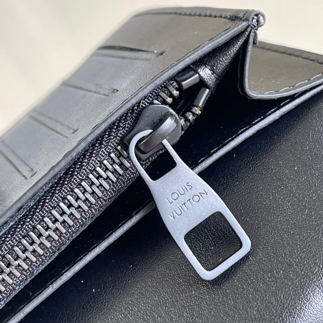 LV M80503 黑色 BRAZZA 男款長夾