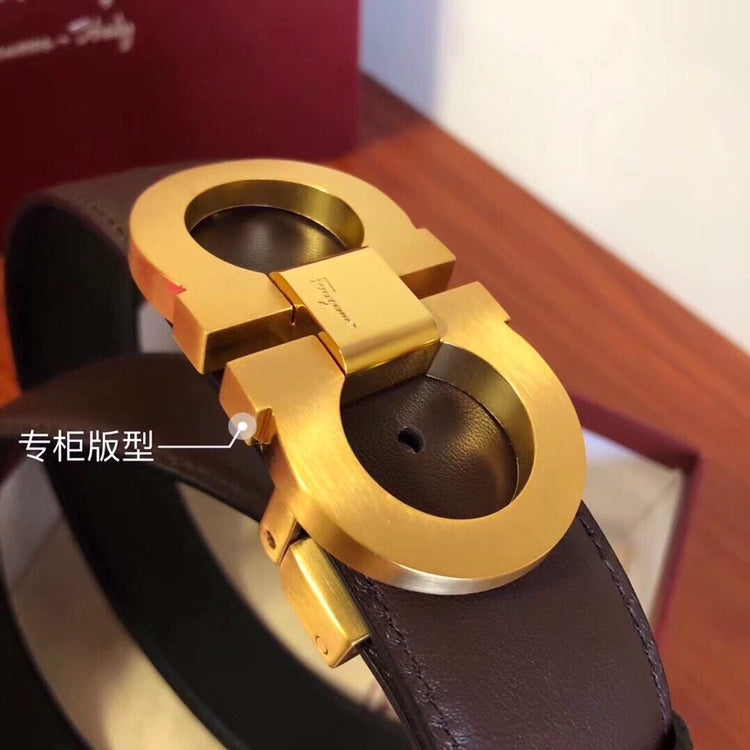 SF菲拉格-皮帶-3.4cm-男款
