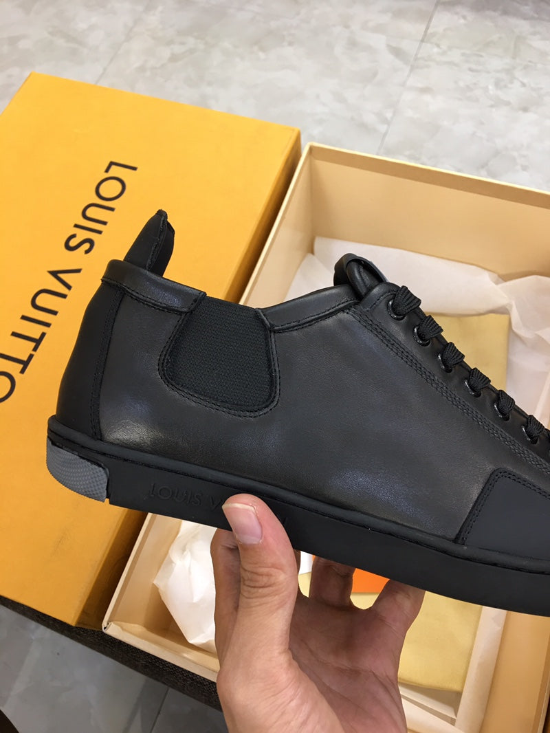 Lou-平底休閒鞋 經典款 黑色
