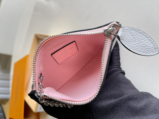 LV M69508 漸變粉 Zippy零錢包