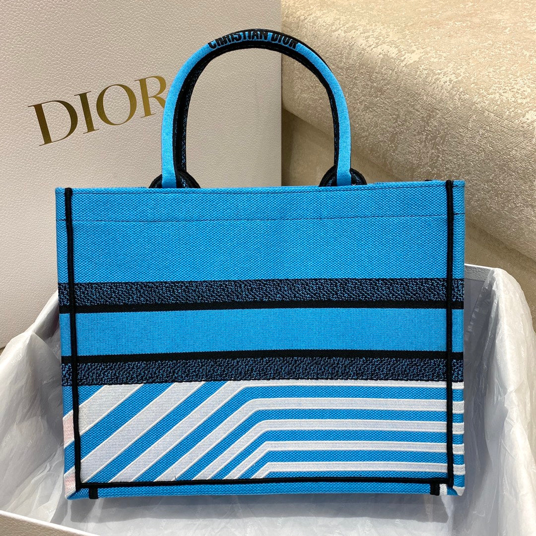 迪D家 Book Tote-中號36.5cm-彩色叢林系列