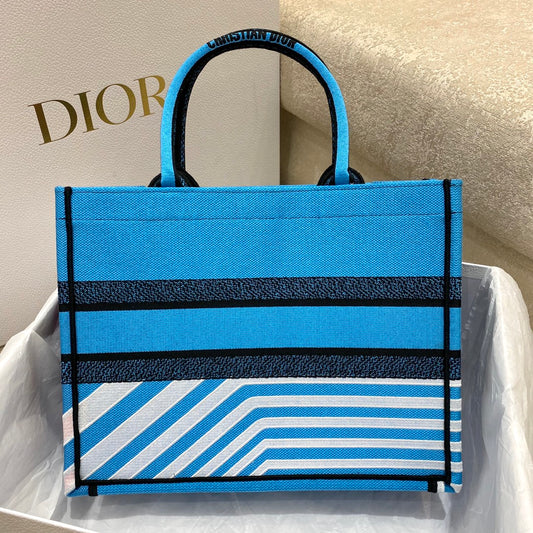 迪D家 Book Tote-中號36.5cm-彩色叢林系列