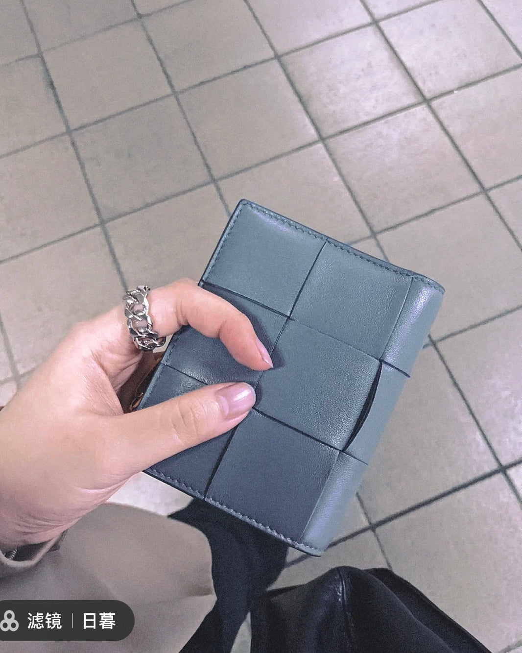B編織- 大格拉鍊錢包