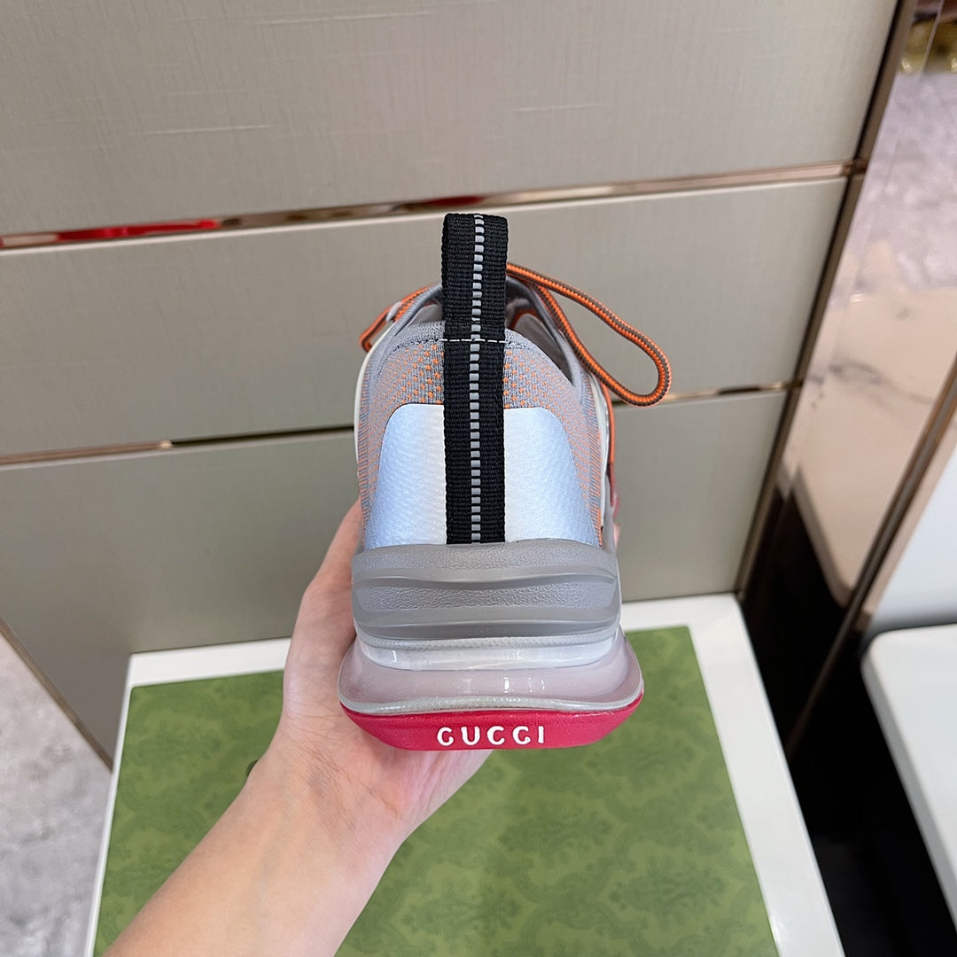 Guc-RUN系列 運動鞋 男女同款 灰色