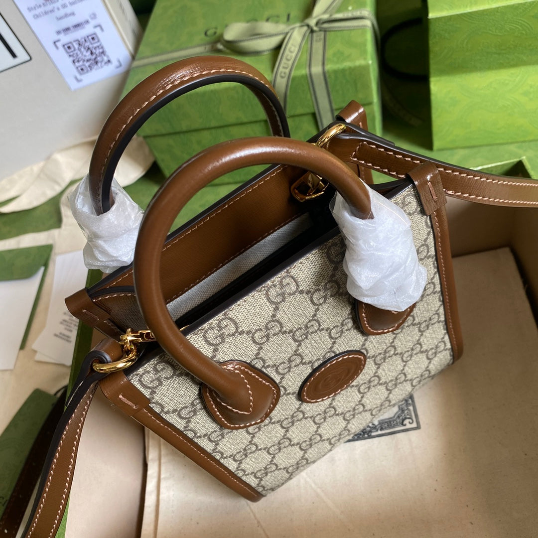 古G家-Retro mini tote 16*20*7cm