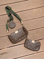 M44813 路L家-Multi Pochette Accessories 五合一麻將包 綠色