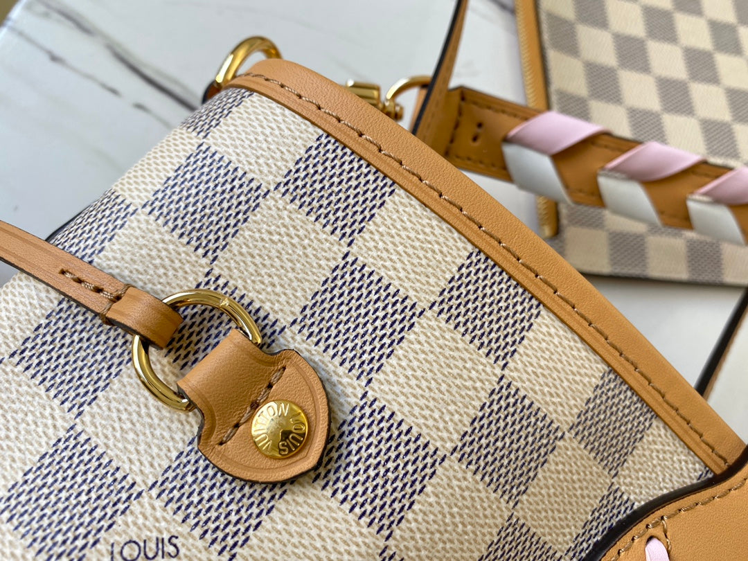 N50047 路L家-Neverfull 經典手袋 白格