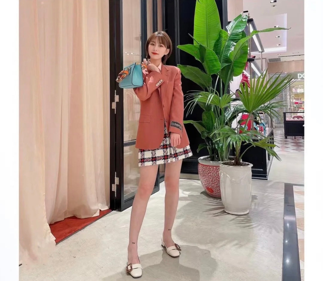 古G家-Diana 迷你手提袋-復古竹節托特包 20*16*10cm