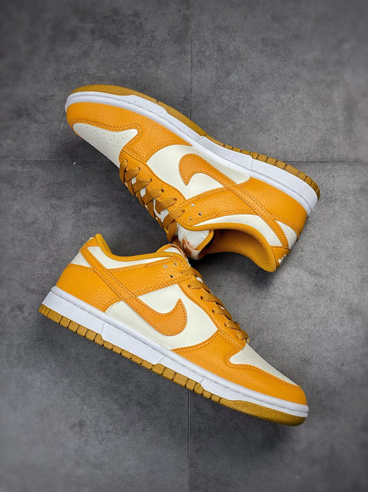 N1KE-SB Dunk Low 男女同款 小麥白棕色