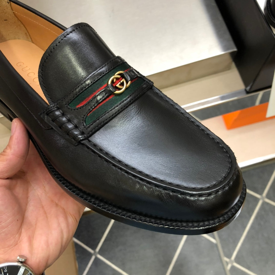 Guc-商務福樂鞋 黑色