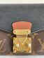 LV M58415 黑色老花 信封式Pallas錢夾