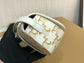 賽C家-Mini Tabou Clutch 鎖頭飾腋下包 老花白色