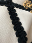 Chanel 19Bag 牛皮款-黑白格紋