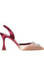 Manolo Blahnik-22SS 晶飾搭扣高跟鞋 白色 8cm