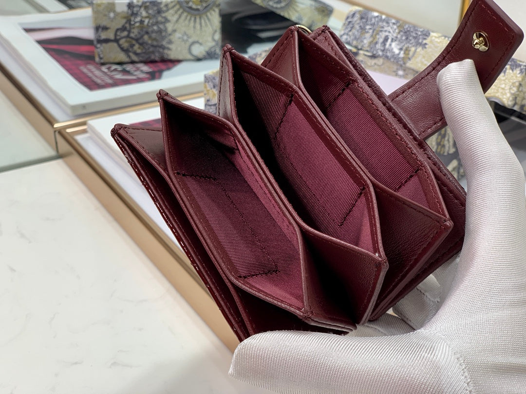 Dior 風琴卡包-10.5cm
