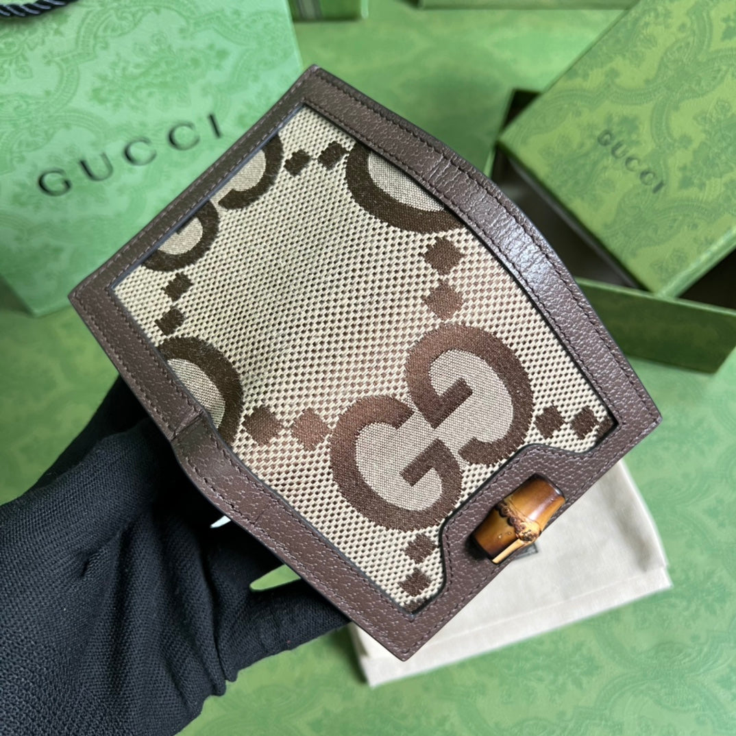 Gucci 竹節短夾