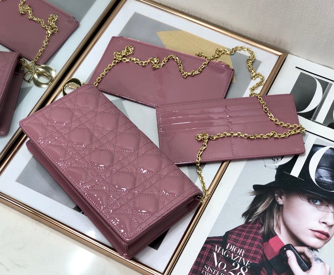 Dior 藤格紋三合一包-22cm
