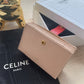 Celine 粒面牛皮風琴卡包