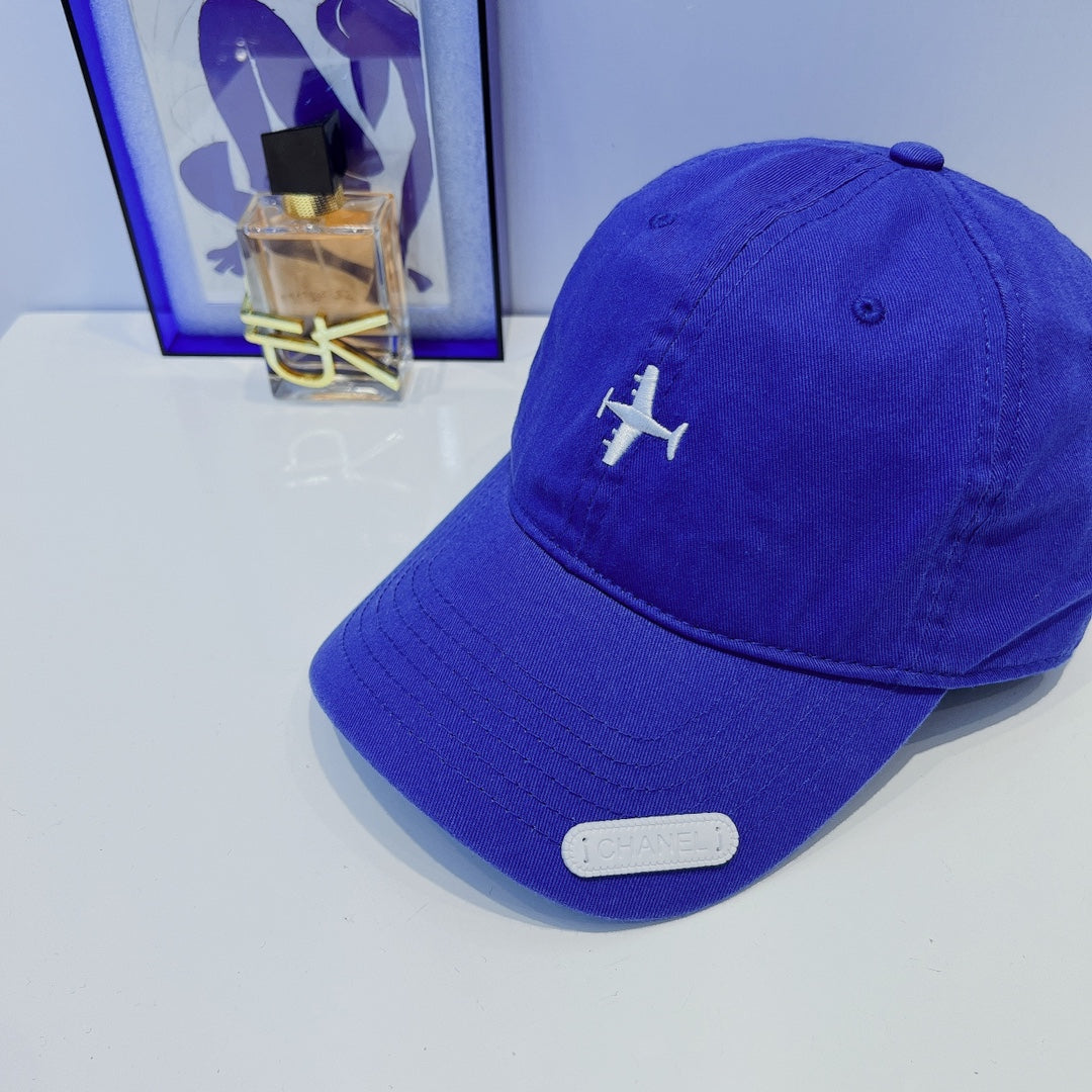 小香家-刺繡飛機LOGO棒球帽 4色