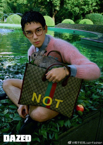 古G家-FACK NOT系列-托特包