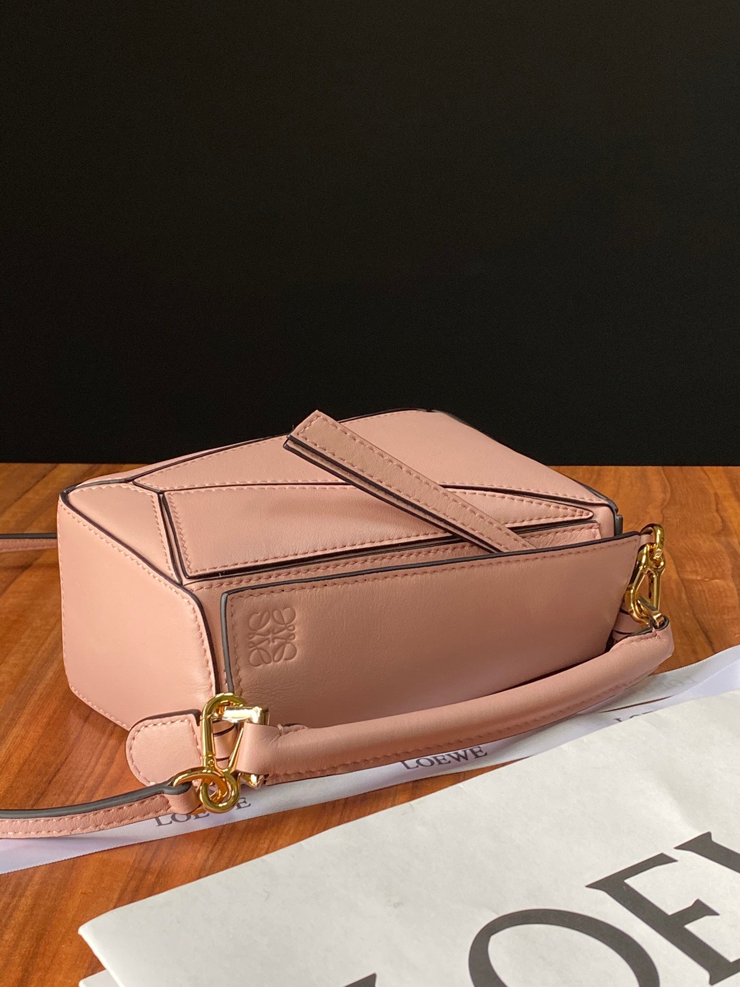 羅L威-Puzzle bag mini 小牛皮