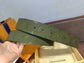 路L家-綠色皮帶-4.0cm