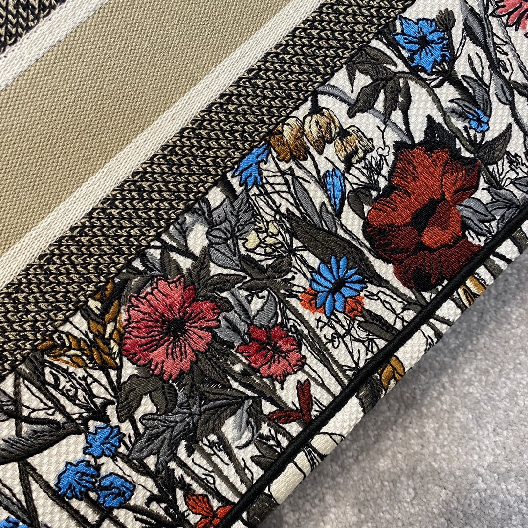 Dior Book Tote-小號36.5cm-月季花系列