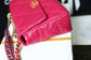 Chanel 19Bag-中號桃紅色