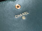 Chanel 復古CC荔枝牛皮-翻蓋中夾-復古五金