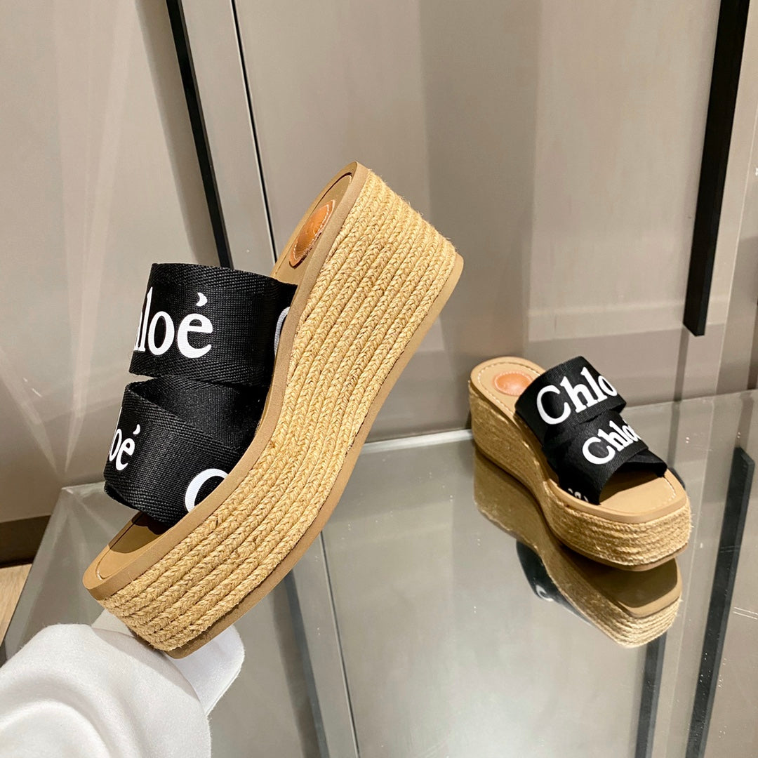 克羅C- Woody Wedge Mule 厚底拖鞋（尺碼35-39，40、41訂製）