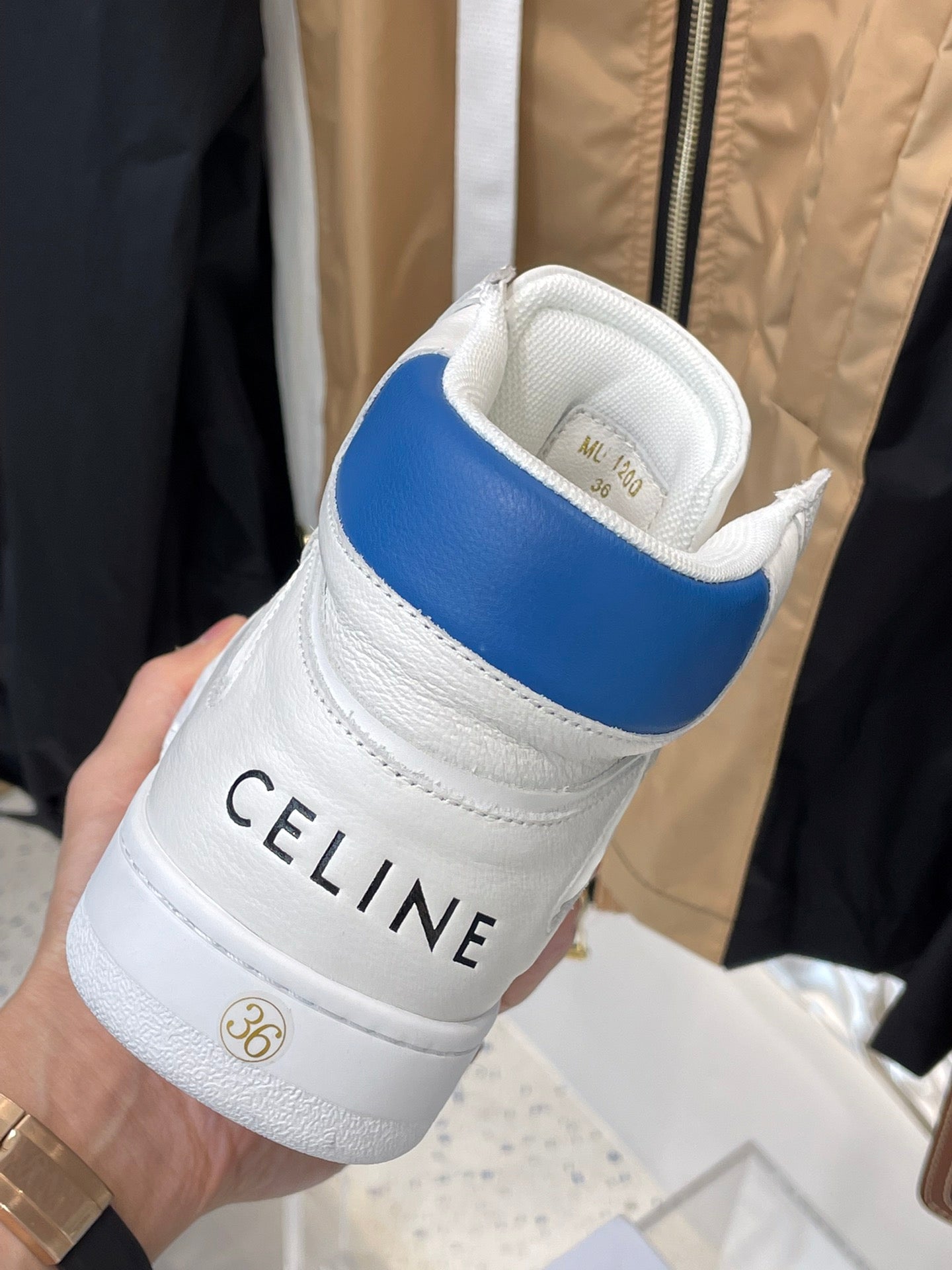 Celine鞋-Celine 高筒 休閒鞋