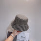 迪D家-雙面格紋漁夫帽 灰色