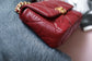Chanel 19Bag-小號棗紅色