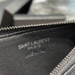 YSL 新品卡包_黑色黑扣