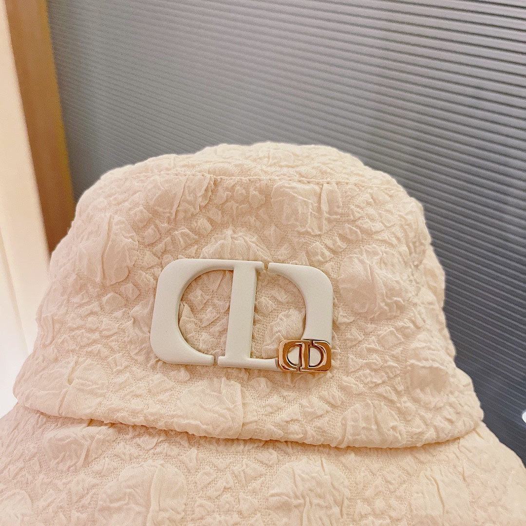 迪D家-氣質款漁夫帽 金屬小標 3色